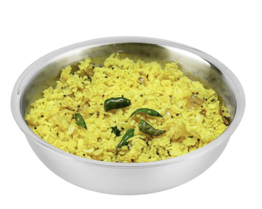 Vinod Platinum Triply Stainless Steel Tasla - 2.5 Litre (24 cm) | 2.5 mm Thick | Steel Tasra Kadai/Kadhai | 5 Year Warranty | Induction & Gas Friendly, Heavy Bottom - Silver